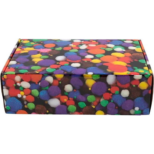 Pompons Creativ Company doos 720 stuks assorti