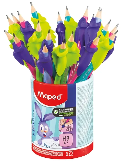 Potlood Maped Kidy Learn 22 stuks assorti