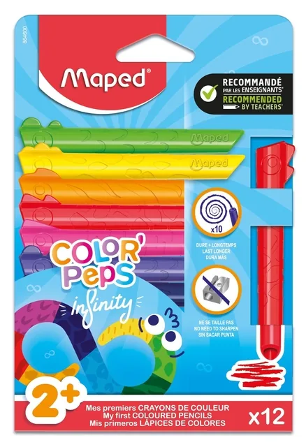 Kleurpotlood Maped ColorPeps Infinity 12 kleuren