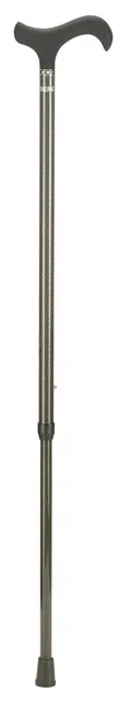 Wandelstok Able2 carbon soft derby zwart