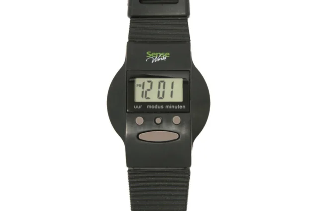 Horloge Senseworks 12/24 zwart