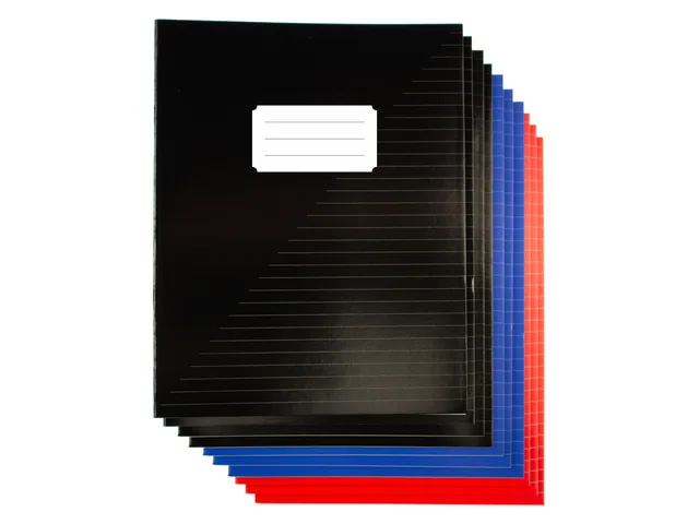 Schrift Kangaro A5 lijn 80pag 60gr 10st assorti