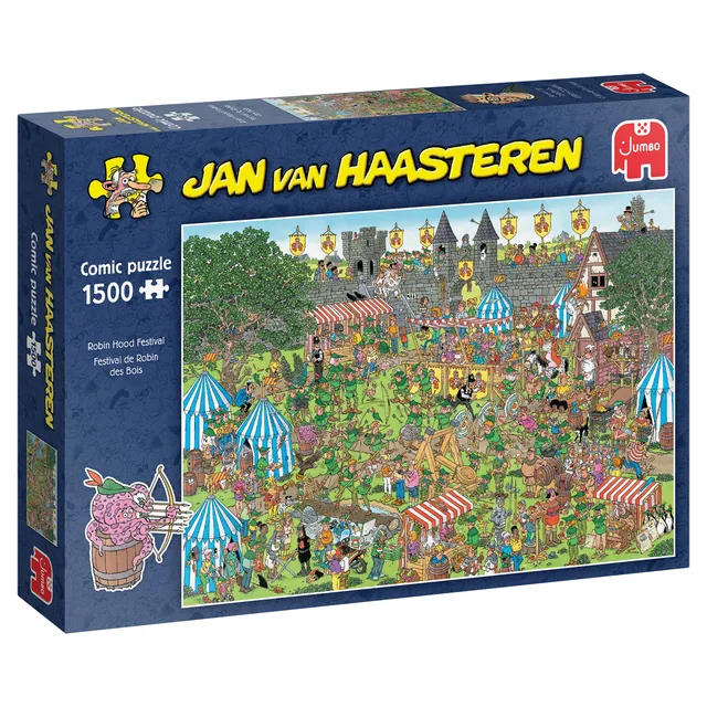 Puzzel JvH Robin Hood Festival 1500 st