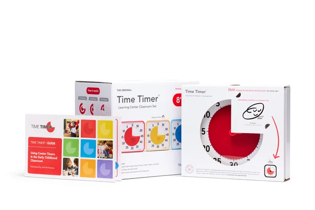 Time Timer medium classroom set secundair