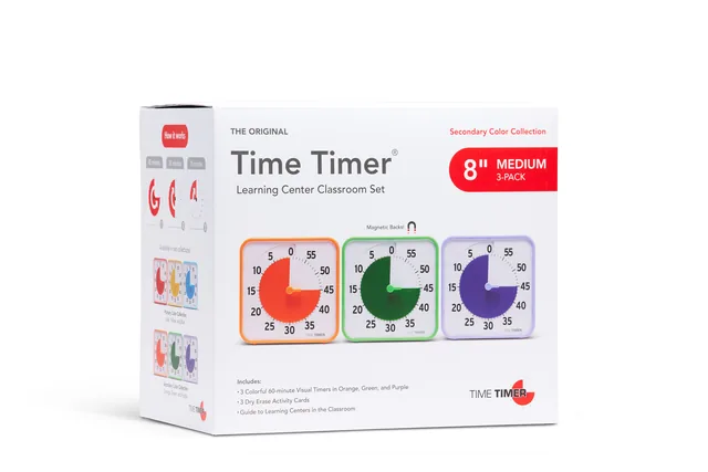 Time Timer medium classroom set primair