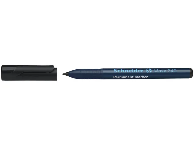 Permanent marker Schneider Maxx 240 1-2mm zwart