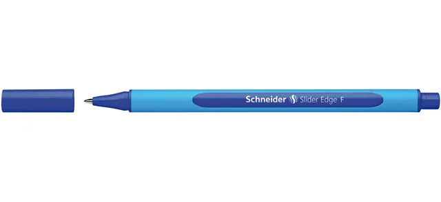 Balpen Schneider Slider Edge F blauw