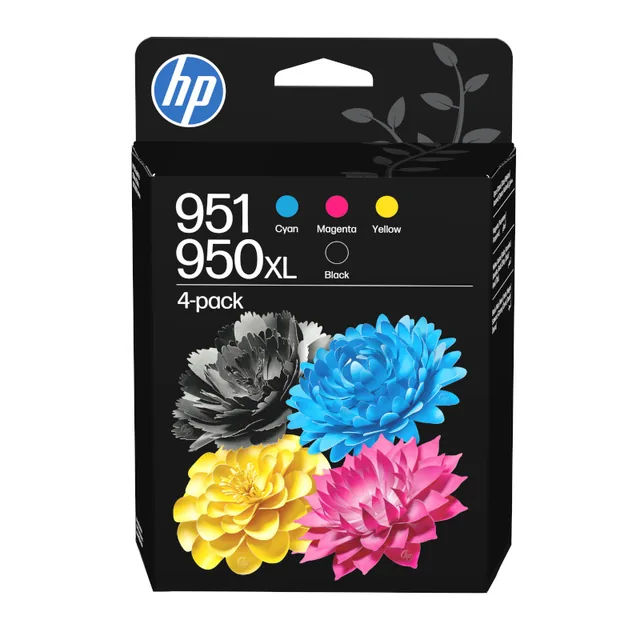 Inktcartridge HP C3WK1AE 950XL/951 zwart+3 kleuren