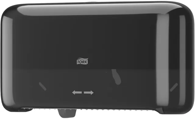 Toiletpapierdispenser Tork T7 zwart 558068