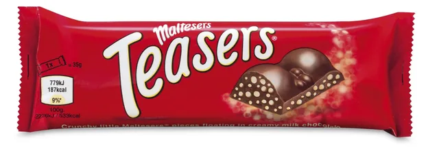 Chocolade Maltesers teaser reep doos 24 stuks