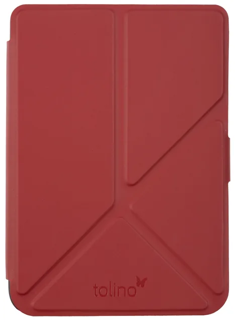 Beschermhoes Tolino Shine Origami rood