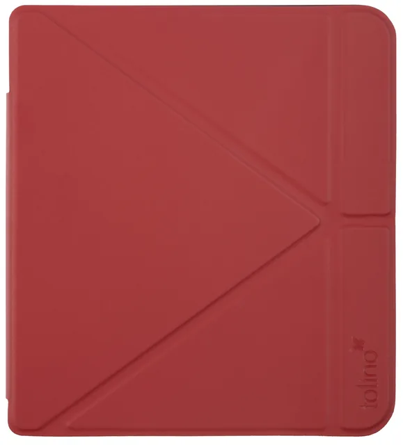 Beschermhoes Tolino Vision 7 Origami rood