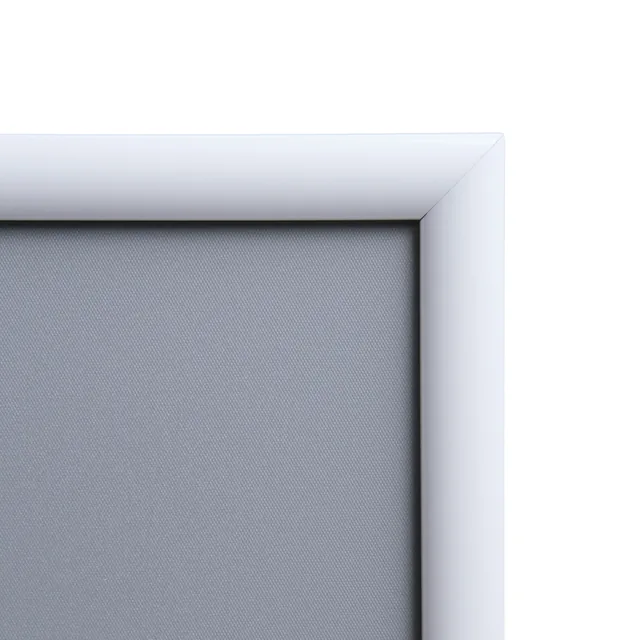 Kliklijst Office rechte hoeken A2 25mm wit