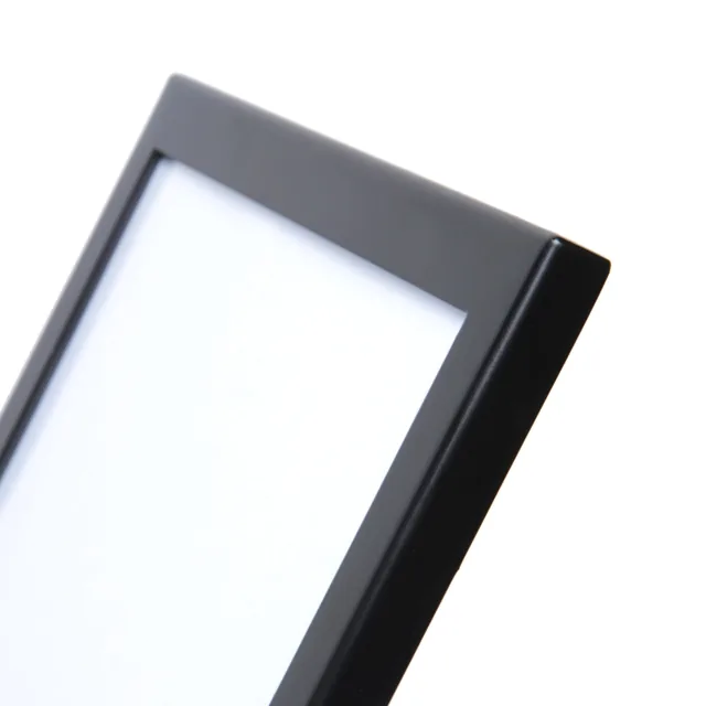 Menustandaard Office magnetisch acryl vak A4 zwart