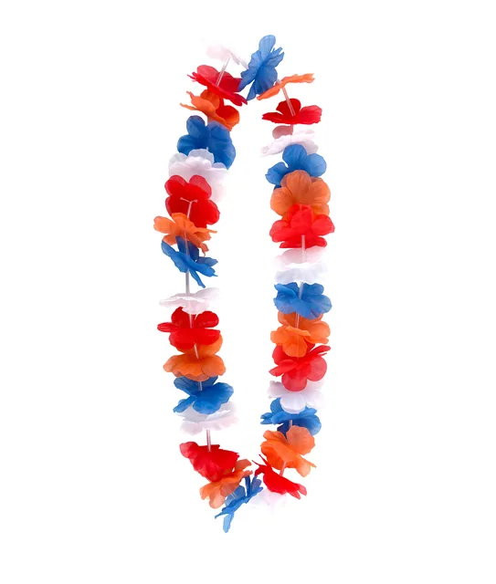 Hawaïkrans rd wt bl or 100cm