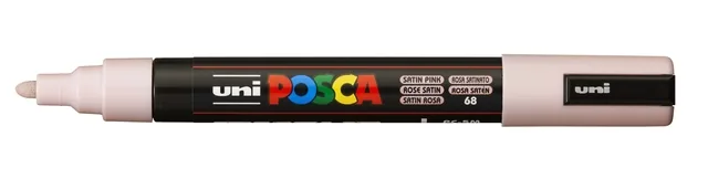 Paintmarker Uni POSCA PC5M M satijn roze