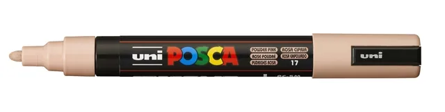 Paintmarker Uni POSCA PC5M M poederig roze