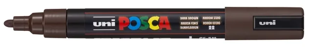 Paintmarker Uni POSCA PC5M M donkerbruin