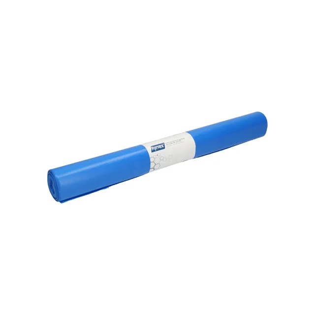 Afvalzak Hynex 90x110cm rec T80 140L blauw 10