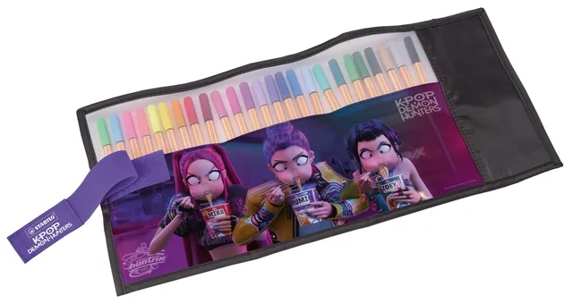 Fineliner STABILO point 88 rollerset K-Pop 25x ass