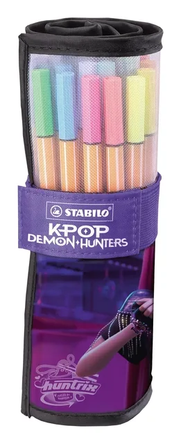 Fineliner STABILO point 88 rollerset K-Pop 25x ass