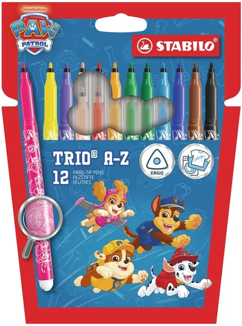 STABILO Trio A-Z 12 st. etui PAW Patrol