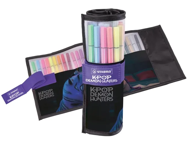 STABILO Pen 68 KPop Demon Hunters 25st. rollerset