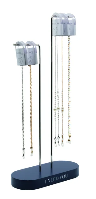 Brillenketting I Need You display 5 stuks ass