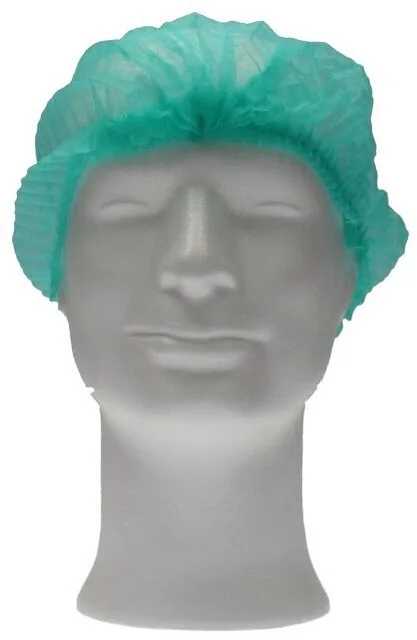 Haarnet CMT clip non-woven M 49cm PP groen