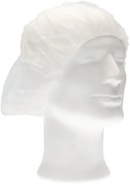 Haarnet CMT bouffant non-woven XL 58cm PP wit