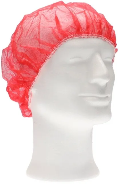 Haarnet CMT bouffant non-woven XL 58cm PP rood