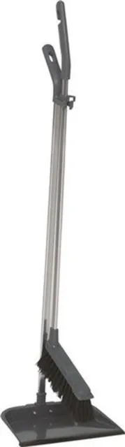 Stofblikset Vikan ErgoClean met veger  900mm grijs