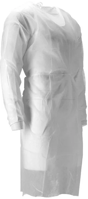 Isolatieschort CMT PP non woven 120x140cm wit