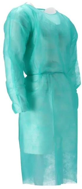 Isolatieschort CMT PP non woven 120x140cm groen