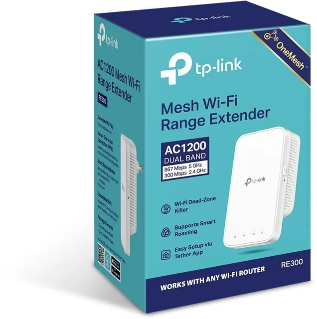 Mesh WiFiversterker TPLink RE330 AC1200