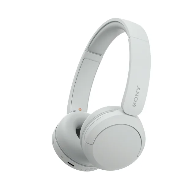 Koptelefoon Sony WHCH520 draadloos over ear wit