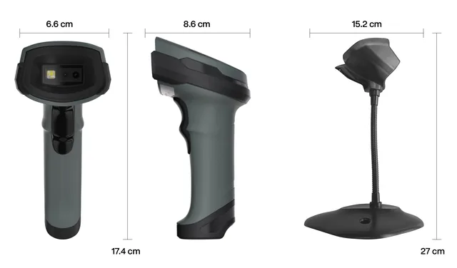 Barcodescanner Safescan 330-W bedraad + standaard
