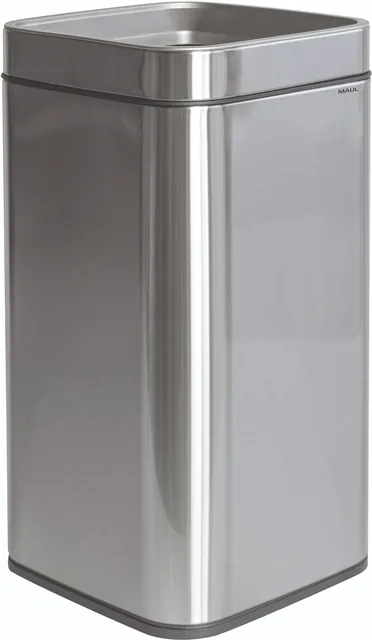 Afvalbak MAUL Prime 25 liter met inwerpopening rvs
