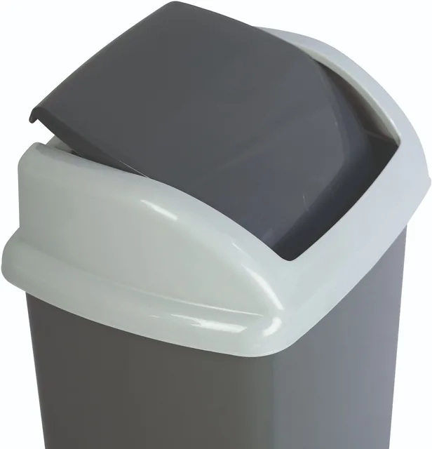 Afvalbak MAUL Swing 24 liter grijs