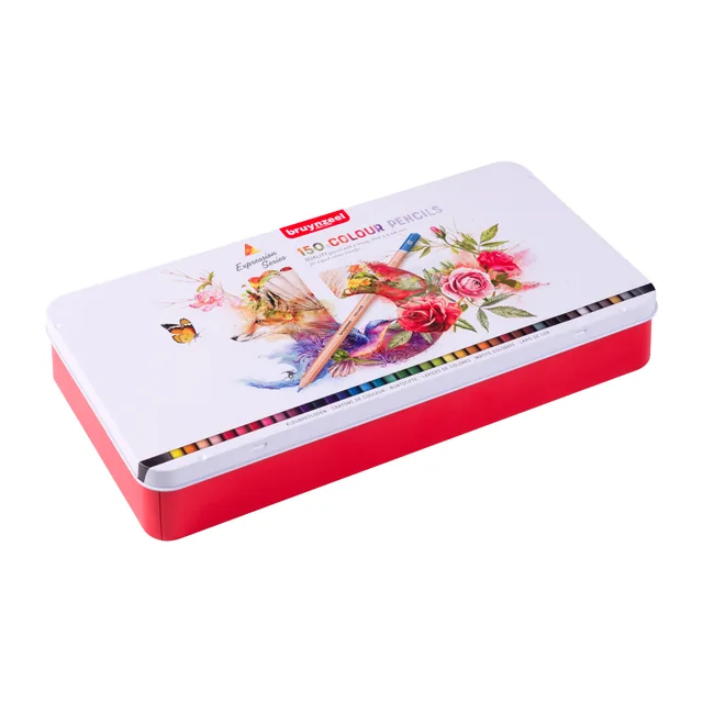 Kleurpotlood Bruynzeel Expression blik 150st ass