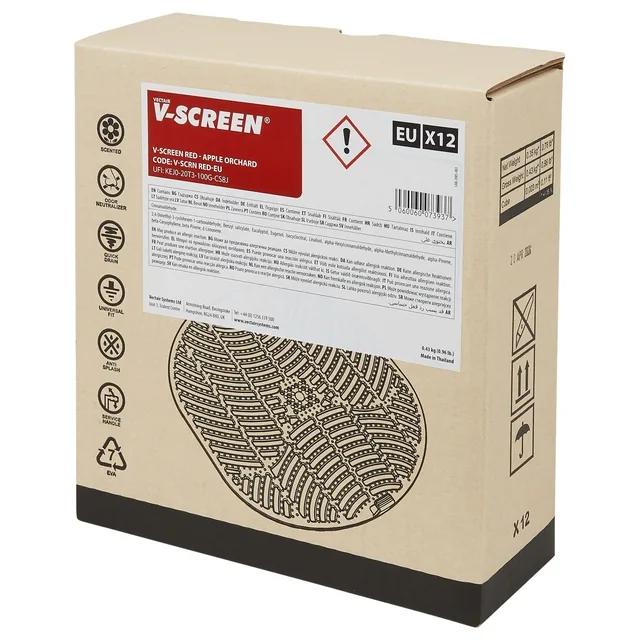 Urinoirmat Vscreen Apple Orchard 12 stuks