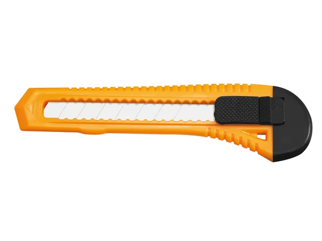 Snijmes Westcott Office 18mm schuifsluiting oranje