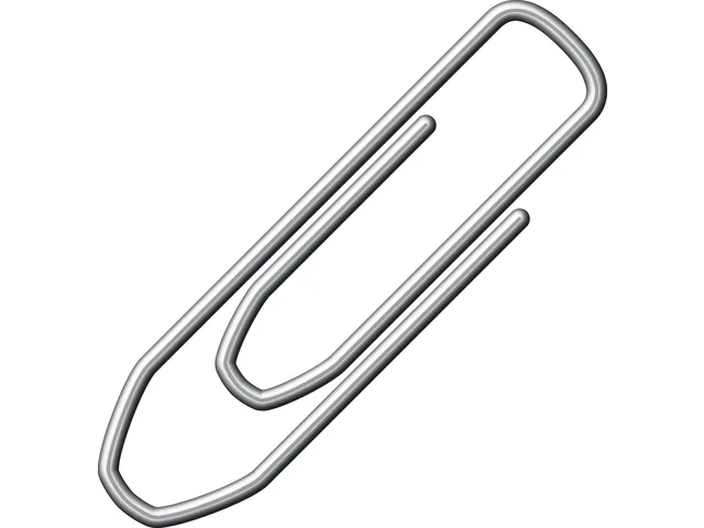 Paperclip Alco 26mm hoekig 100stuks verzinkt