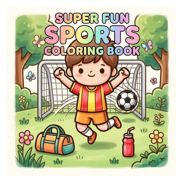 Kleurboek Ultimate Sports