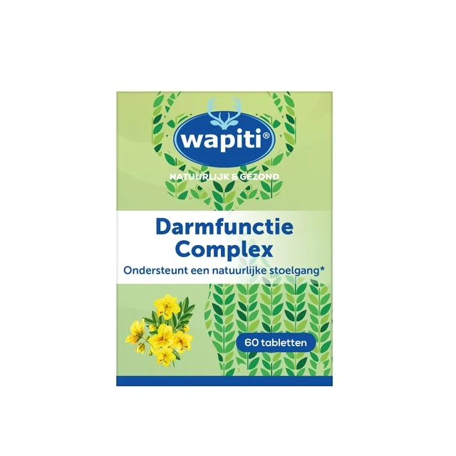 Tabletten Wapiti darmfunctie Complex 60st