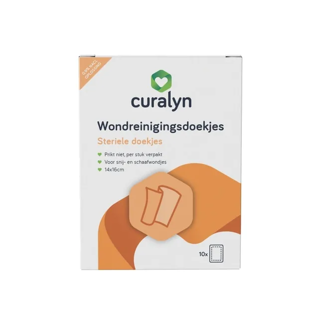 Wondreinigingsdoekjes Curalyn 10st