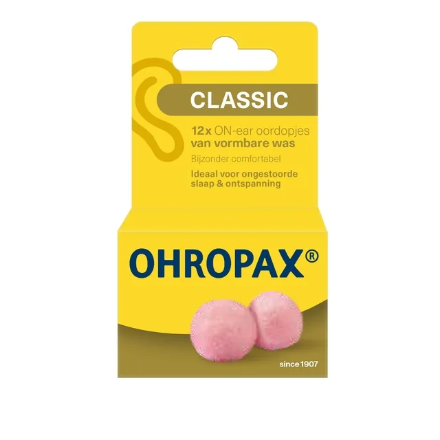 Oordopjes Ohropax Classic 12st