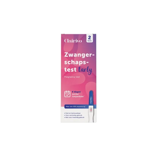 Zwangerschapstest Clairivo Early 2st