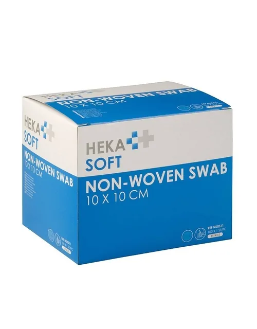 Nw kompres Hekasoft 10x10cm steriel