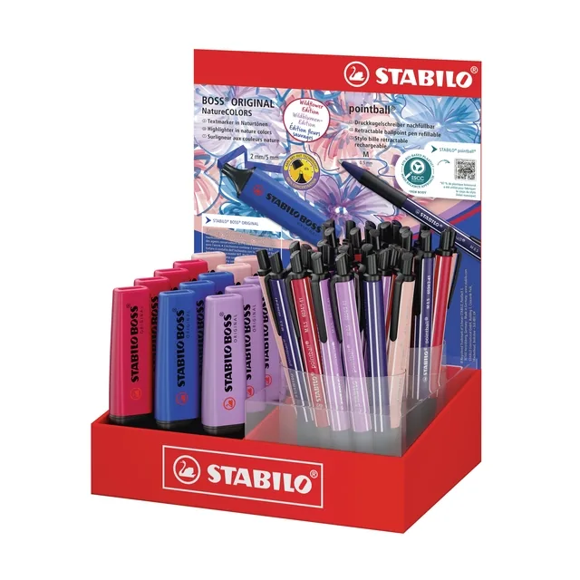 Markeerstift STABILO Boss en pointball Wildfl ass